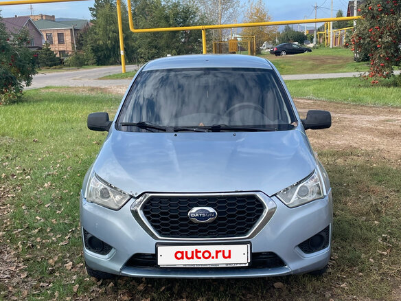 2015 Datsun mi-DO, голубой, 320000 рублей - вид 1