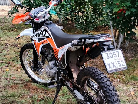 2023 Kayo T2 300 Enduro, белый, 165000 рублей, вид 5