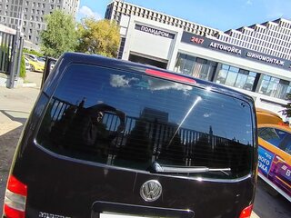 2008 Volkswagen Multivan T5, чёрный, 1400000 рублей, вид 2