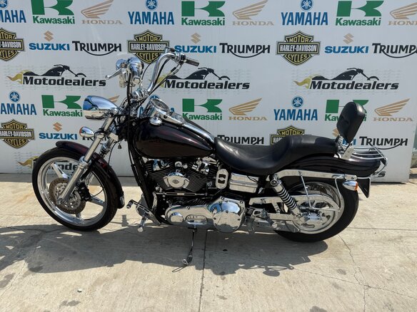 2002 Harley-Davidson Dyna Wide Glide, фиолетовый, 650000 рублей - вид 8