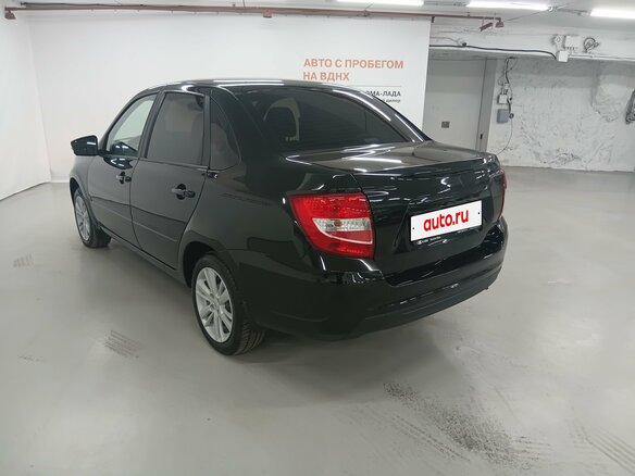 2023 Lada (ВАЗ) Granta I Рестайлинг, чёрный - вид 1