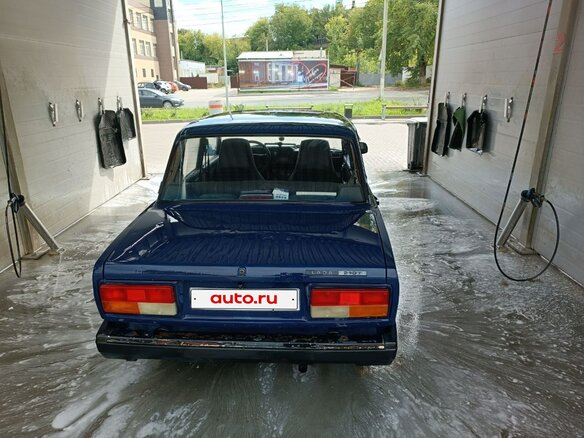 2007 Lada (ВАЗ) 2107, синий, 90000 рублей - вид 2