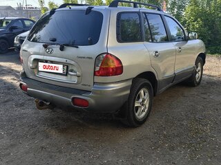 2003 Hyundai Santa Fe I, серебристый, 500000 рублей, вид 3