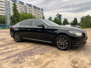 2015 Hyundai Genesis II, чёрный, 1350000 рублей, вид 3