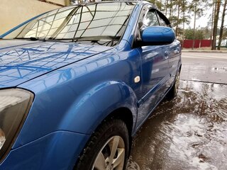 2010 Kia Rio II Рестайлинг, синий, 420000 рублей, вид 4