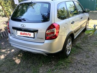 2017 Lada (ВАЗ) Kalina Cross II, серебристый, 680000 рублей, вид 4