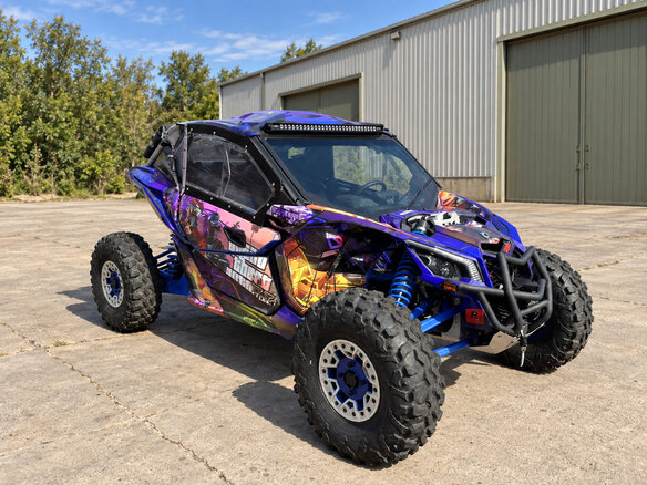2022 BRP Can-Am Maverick X RS Turbo RR, фиолетовый, 2030000 рублей