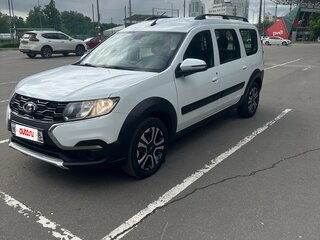 2021 Lada (ВАЗ) Largus Cross I Рестайлинг, белый, 1050000 рублей, вид 1