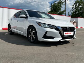 2020 Nissan Sentra VIII (B18), белый, 1950000 рублей, вид 3