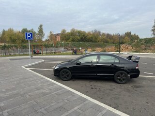 2008 Honda Civic VIII, чёрный, 710000 рублей, вид 5