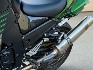 2007 Kawasaki ZZR 1400, зелёный, 615000 рублей, вид 4