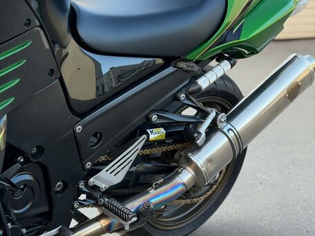 2007 Kawasaki ZZR 1400, зелёный, 635000 рублей, вид 4