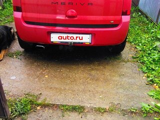 2007 Opel Meriva A Рестайлинг, красный, 380000 рублей, вид 2