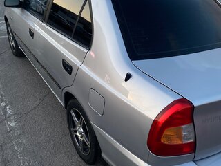 2006 Hyundai Accent ТагАЗ II, серебристый, 375000 рублей, вид 4