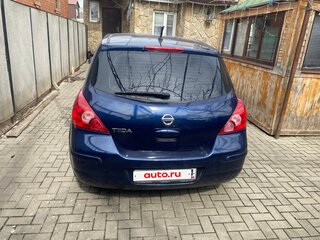 2008 Nissan Tiida I, синий, 450000 рублей, вид 4