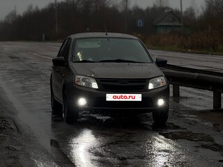 2016 Lada (ВАЗ) Granta I, коричневый, 530000 рублей, вид 4