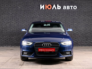 2013 Audi A4 IV (B8) Рестайлинг, синий, 1470000 рублей, вид 2