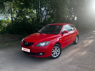 2007 Mazda 3 I (BK) Рестайлинг, красный, 412000 рублей, вид 1