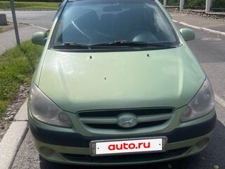 2007 Hyundai Getz I Рестайлинг, зелёный, 460000 рублей, вид 2
