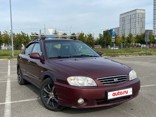 2006 Kia Spectra I Рестайлинг 2, красный, 270000 рублей, вид 4