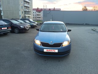 2015 Skoda Rapid I, синий, 650000 рублей, вид 3
