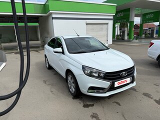 2018 Lada (ВАЗ) Vesta I, белый, 820000 рублей, вид 3