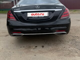 2017 Mercedes-Benz S-Класс 560 Long VI (W222, C217) Рестайлинг, чёрный, 4300000 рублей, вид 5