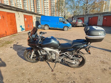 2007 Yamaha FZ6, синий, 350000 рублей, вид 1