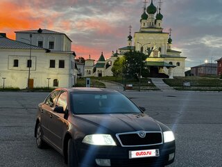 2008 Skoda Octavia II (A5), чёрный, 340000 рублей, вид 2
