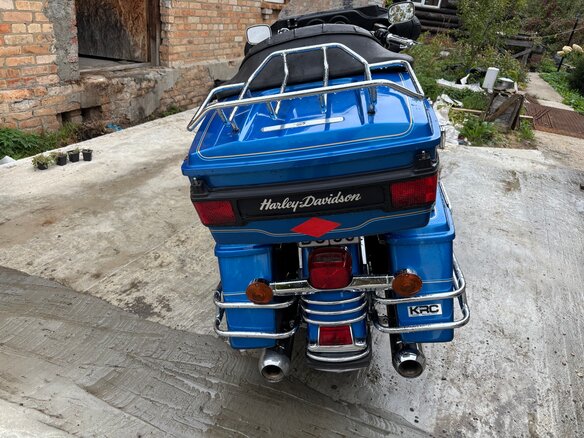 1997 Harley-Davidson Electra Glide, синий - вид 19