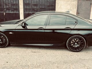 2013 BMW 5 серии Long 520Li VI (F10/F11/F07) Рестайлинг, чёрный, 1780000 рублей, вид 5