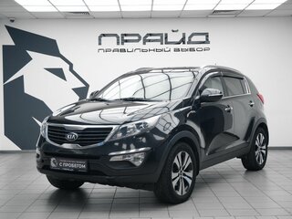 2013 Kia Sportage III, чёрный, 1399000 рублей, вид 1