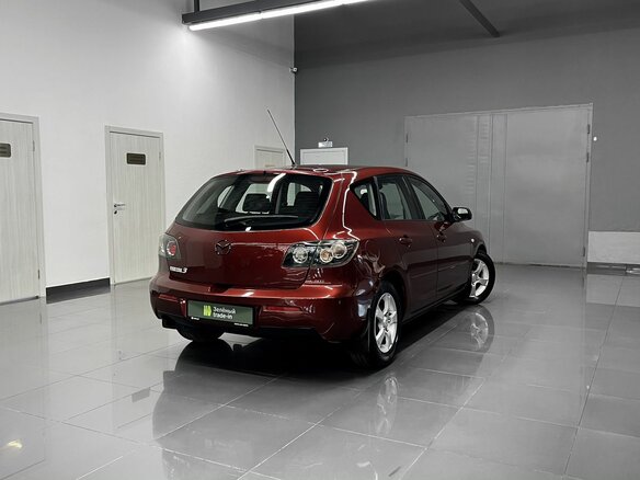 2008 Mazda 3 I (BK) Рестайлинг, красный, 650000 рублей - вид 1