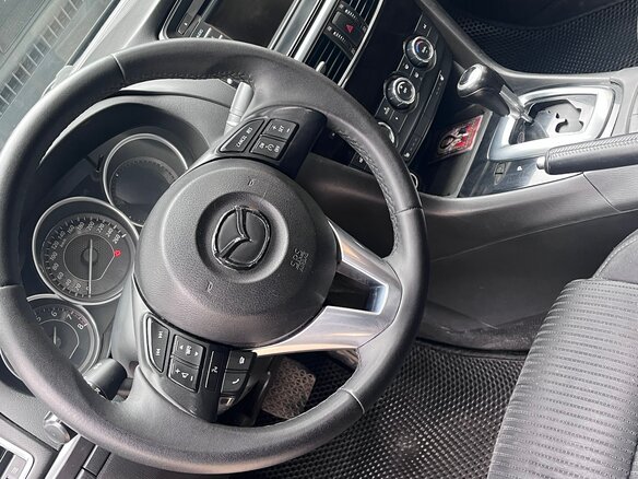 2012 Mazda 6 III (GJ), чёрный, 1300000 рублей - вид 8