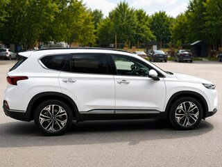 2019 Hyundai Santa Fe IV, белый, 3650000 рублей, вид 2