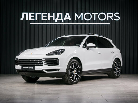 2018 Porsche Cayenne III, белый
