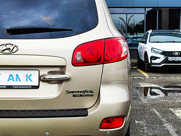 2007 Hyundai Santa Fe II, бежевый - вид 5