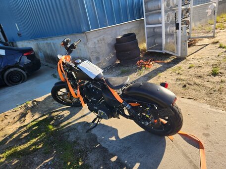 2021 Harley-Davidson Sportster 883, чёрный, 800000 рублей, вид 2