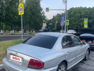 2007 Hyundai Sonata ТагАЗ IV (EF) Рестайлинг, серый, 270000 рублей, вид 3