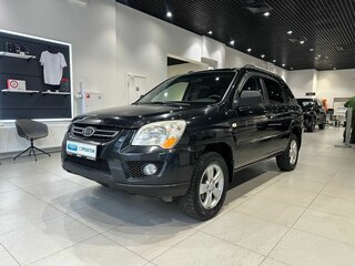 2009 Kia Sportage II Рестайлинг, чёрный, 720000 рублей, вид 1