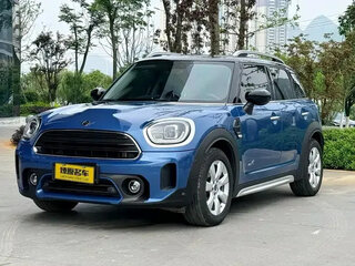 2021 Mini Countryman Cooper II Рестайлинг, синий, 1959000 рублей, вид 1
