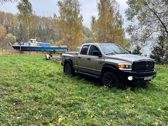 2007 Dodge RAM III (DR/DH), серый, 2900000 рублей - вид 1