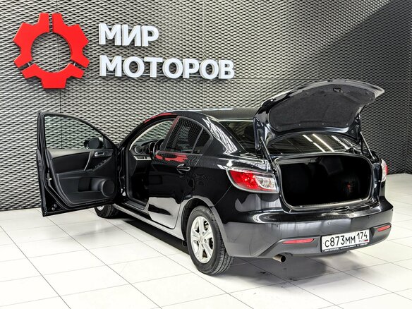2009 Mazda 3 II (BL), чёрный, 750000 рублей - вид 8
