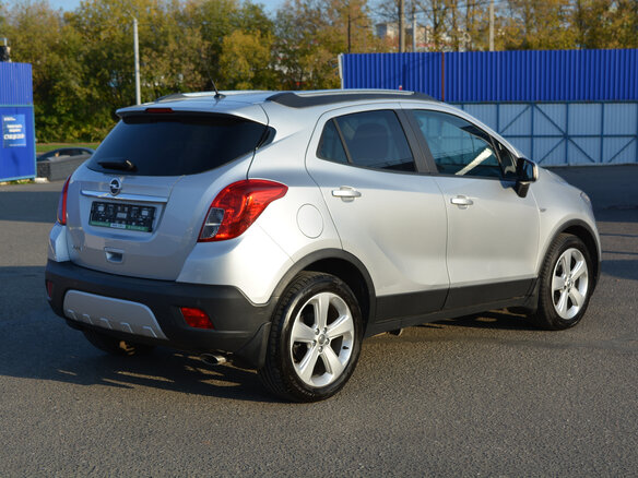 2013 Opel Mokka I, серебристый - вид 4