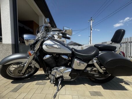 2003 Honda Shadow 400, серебристый, 450000 рублей, вид 1