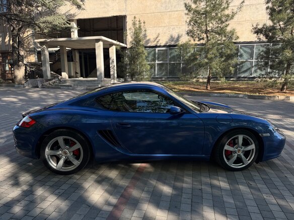 2007 Porsche Cayman S I (987), синий, 2650000 рублей - вид 7