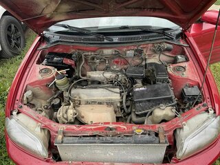 1996 Toyota RAV4 I (XA10), красный, 380000 рублей, вид 5