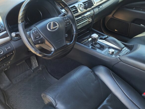 2012 Lexus LS Long 460 L IV Рестайлинг 2, чёрный, 2390000 рублей - вид 8