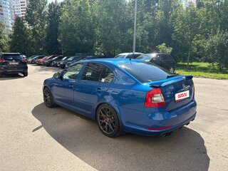 2011 Skoda Octavia RS II Рестайлинг, синий, 1385000 рублей, вид 4
