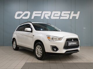2013 Mitsubishi ASX I Рестайлинг, белый, 930000 рублей, вид 1
